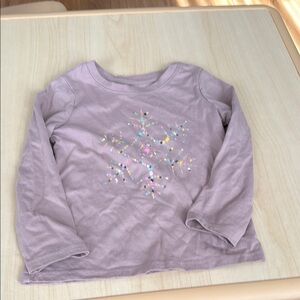 Cat & Jack Kids Lavender Long Sleeve Shirt